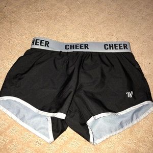 Xs black Varsity Spirit Cheer Shorts